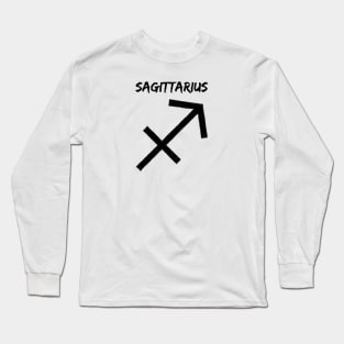 SAGITTARIUS IN OIL Long Sleeve T-Shirt